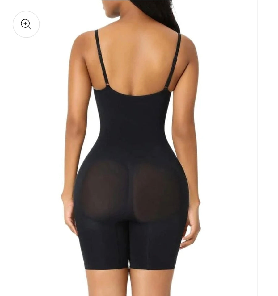Seamless Tummy, Hips & Thighs Control Shapewear Full-Bodysuit