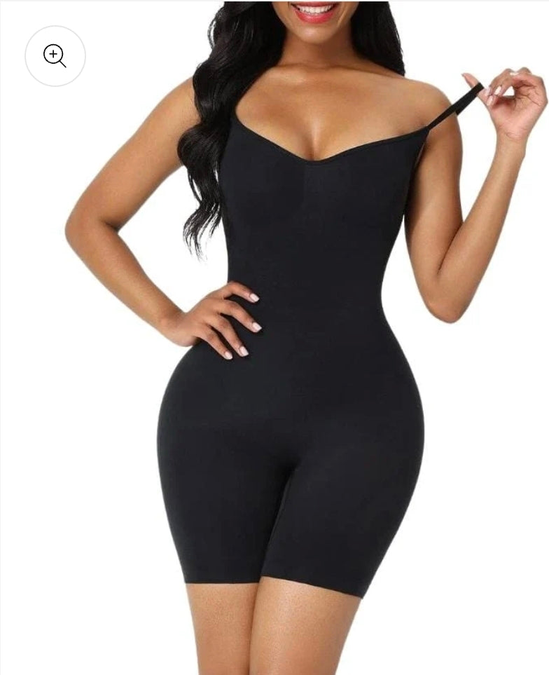 Seamless Tummy, Hips & Thighs Control Shapewear Full-Bodysuit