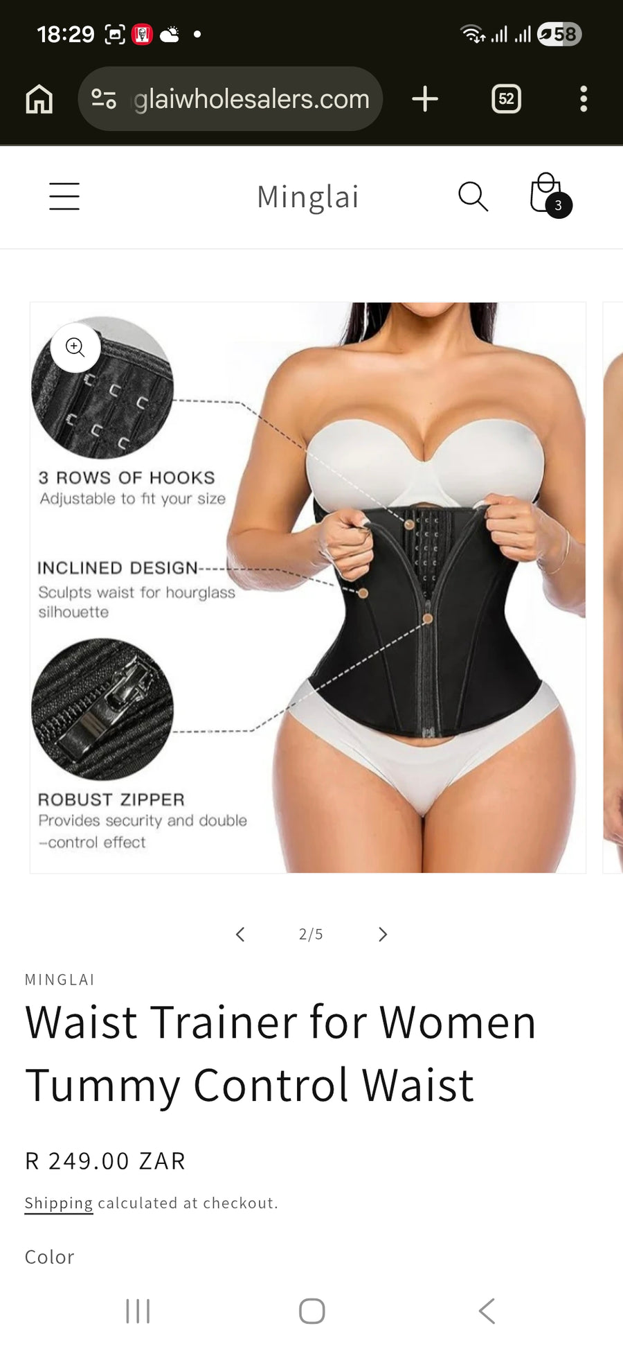 Waist Trainer for Women Tummy Control Waist